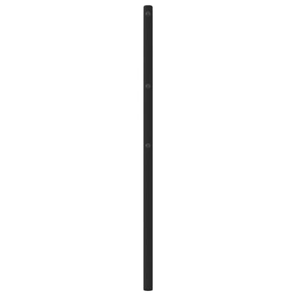Hoofdbord 193 Cm Metaal Zwart
