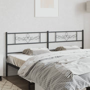 Replacement headboard 193 cm metal black