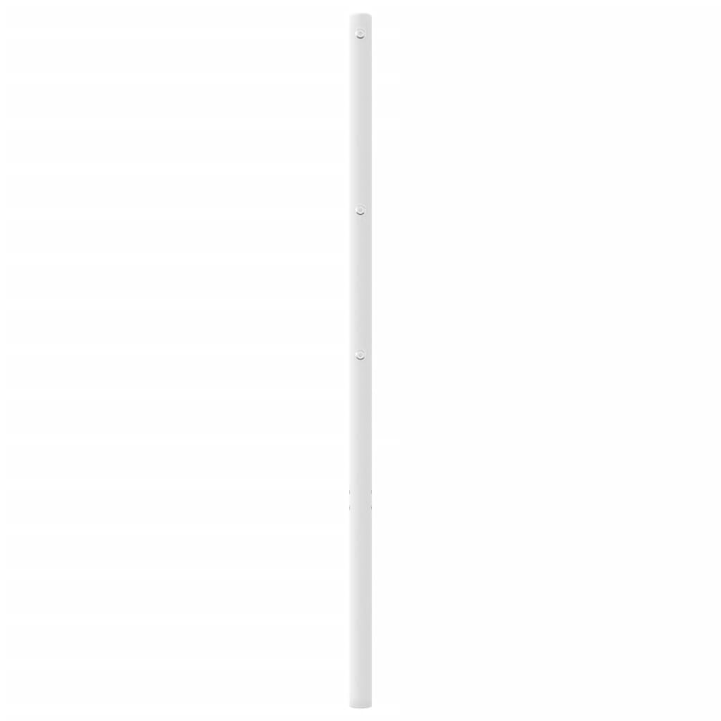 Hoofdbord 200 Cm Metaal Wit