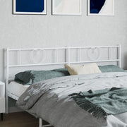 Replacement Headboard 200 cm Metal White