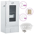 BBQ smoke oven with cold smoke generator galvanized steel