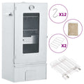 BBQ smoke oven with cold smoke generator galvanized steel
