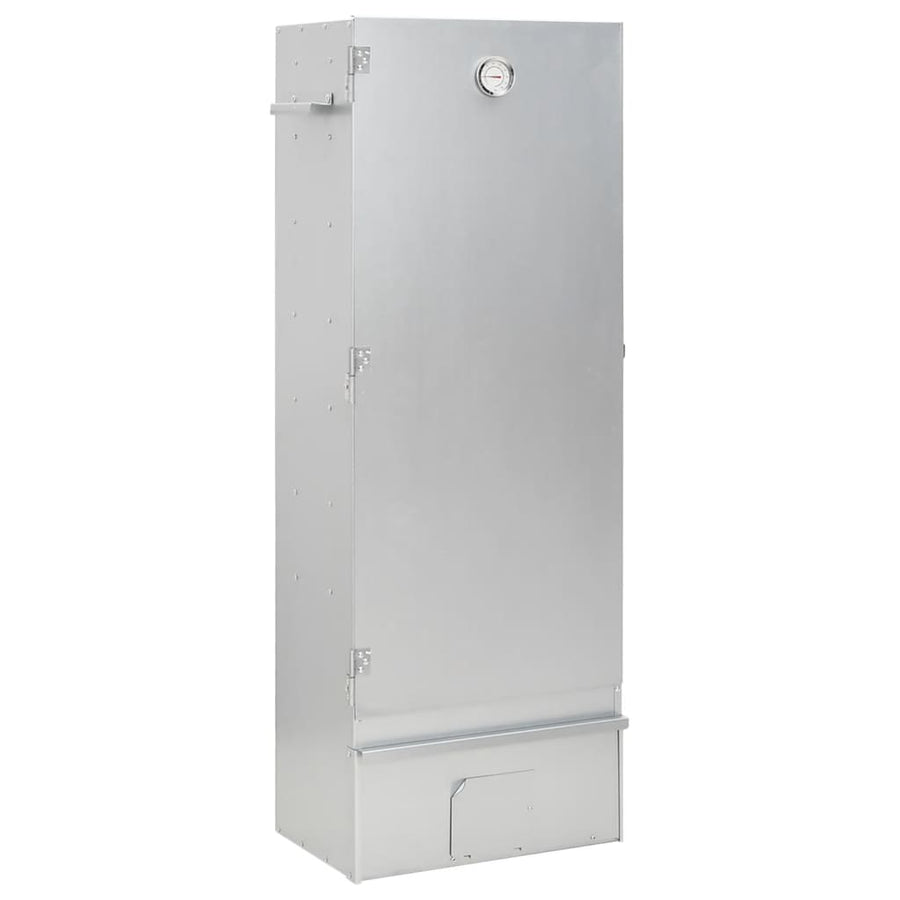Bbq-Rookoven Met Koude Rookgenerator Gegalvaniseerd Staal 44.5 x 29 x 110 cm (27 x 27 x 4.5 cm) Zonder raam