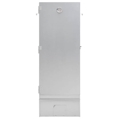 Bbq-Rookoven Met Koude Rookgenerator Gegalvaniseerd Staal 44.5 x 29 x 110 cm (27 x 27 x 4.5 cm) Zonder raam