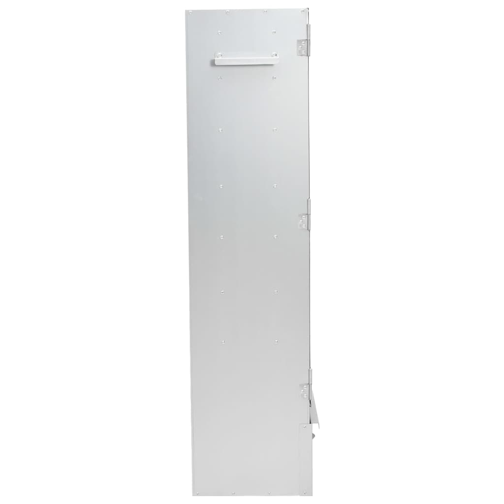 Bbq-Rookoven Met Koude Rookgenerator Gegalvaniseerd Staal 44.5 x 29 x 110 cm (27 x 27 x 4.5 cm) Zonder raam