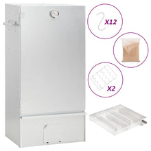 Bbq-Rookoven Met Koude Rookgenerator Gegalvaniseerd Staal 1 44.5 x 29 x 83 cm (27 x 27 x 4.5 cm) Zonder raam