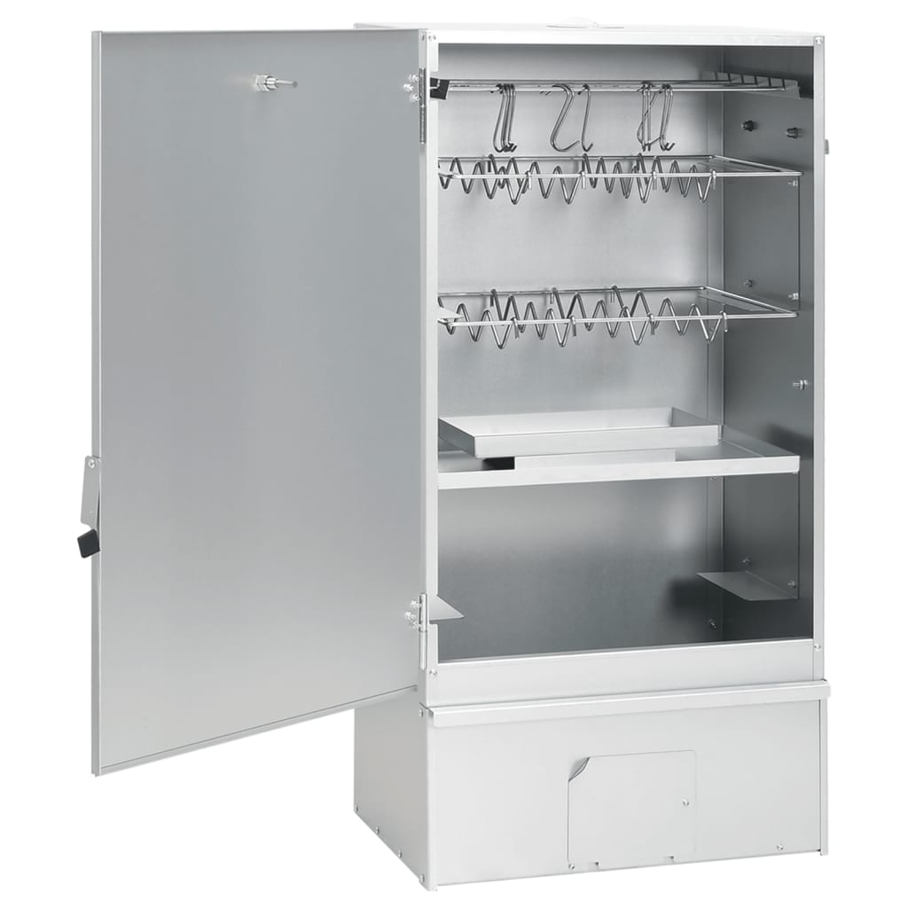 Bbq-Rookoven Met Koude Rookgenerator Gegalvaniseerd Staal 1 44.5 x 29 x 83 cm (27 x 27 x 4.5 cm) Zonder raam