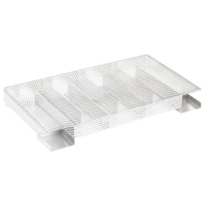 Bbq-Rookoven Met Koude Rookgenerator Gegalvaniseerd Staal 44.5 x 29 x 110 cm (35 x 20.5 x 4.5 cm) Met raam