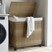 Wasmand 60x35x60,5 cm rattan bruin