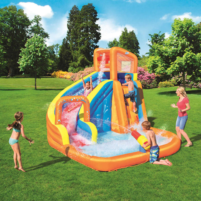 Bestway H2Ogo Glijbaan Turbo Splash Water Zone-Mega Water Park 53301