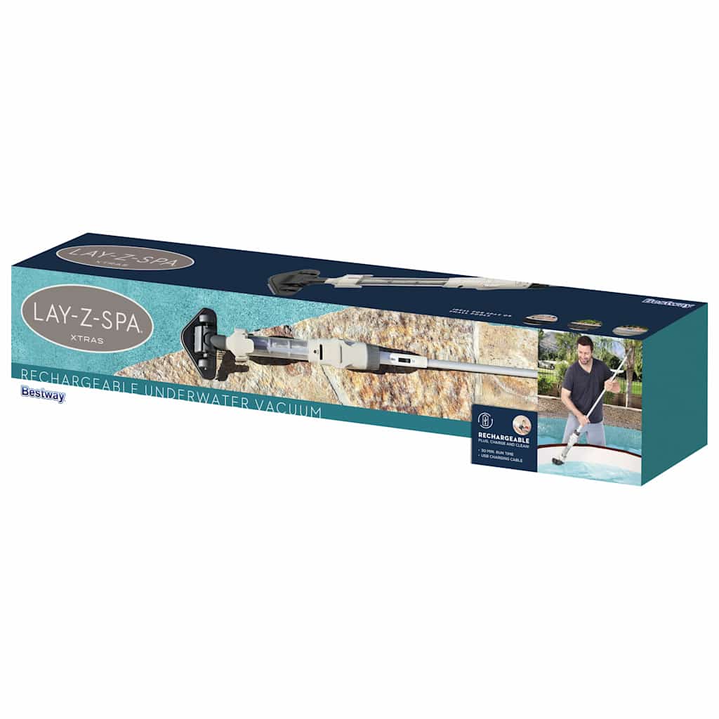Bestway Lay-Z-Spa Onderwaterstofzuiger Oplaadbaar