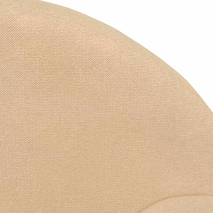 Kinderbank zacht pluche crèmekleurig