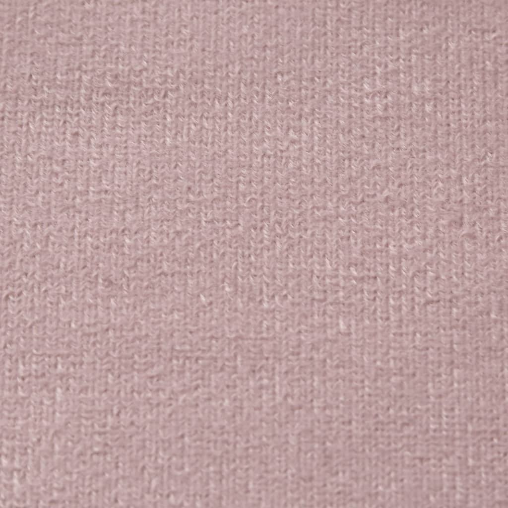 Kinderbank 2-Zits Zacht Pluche Roze Tweezitsbank