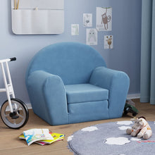 Kinderslaap Zacht Pluche Blauw Bank