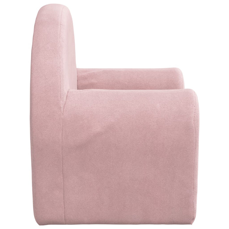Kinderslaap Zacht Pluche Roze Bank