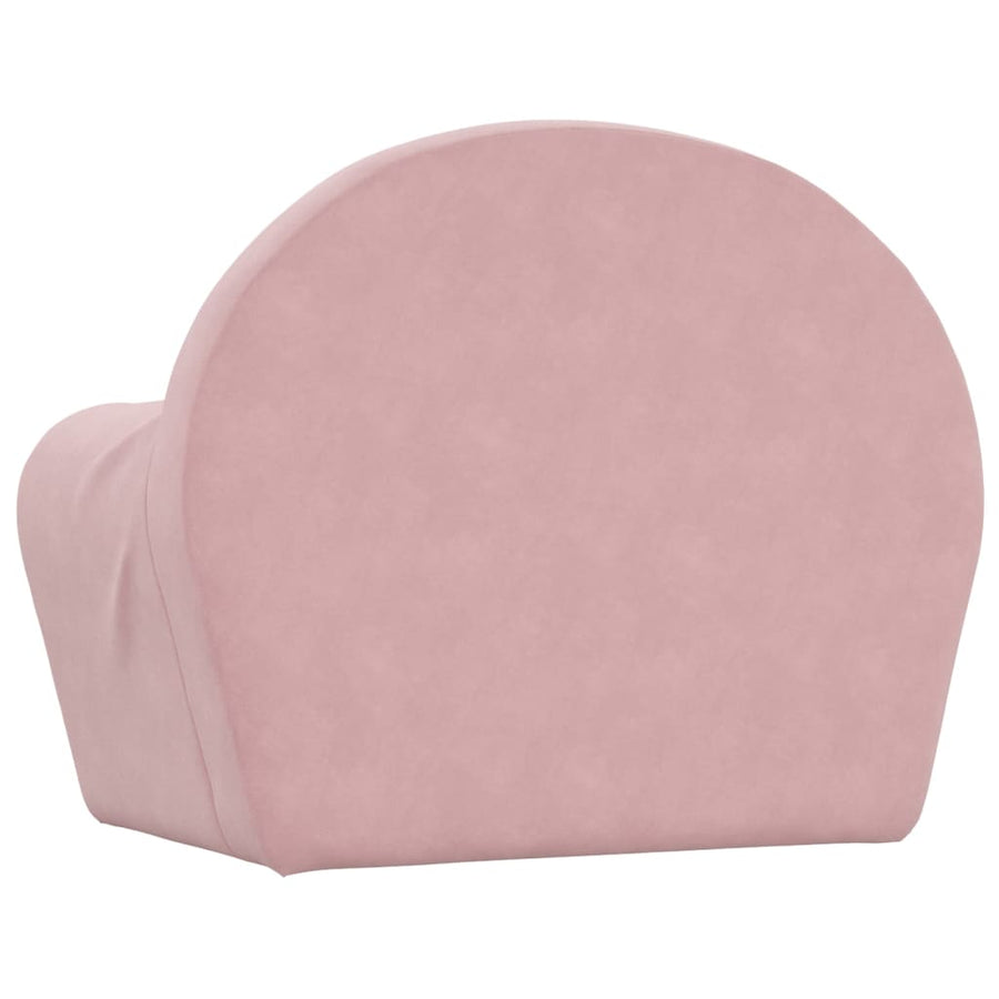 Kinderslaap Zacht Pluche Roze Bank