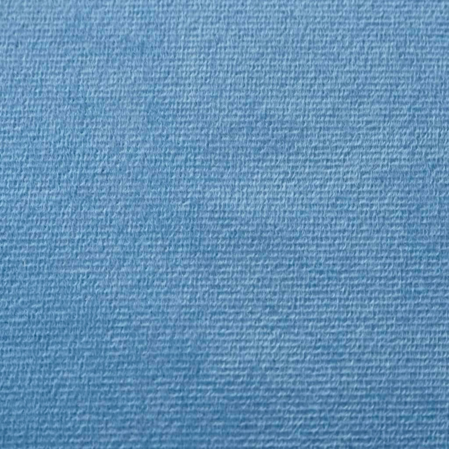 Kinderslaapbank zacht pluche blauw
