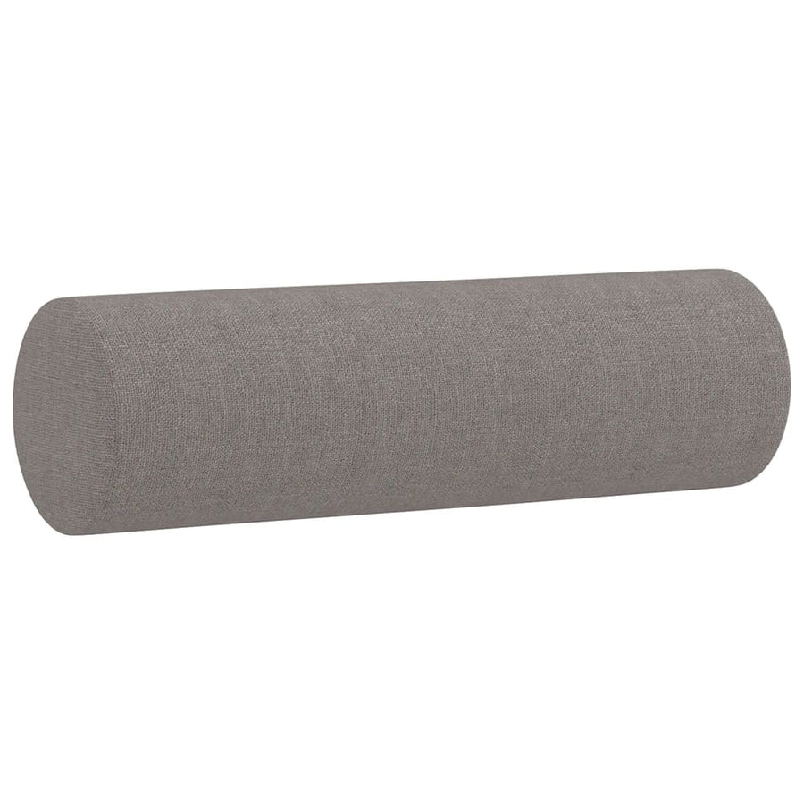 Tweezitsbank Met Sierkussens Stof 140 cm Taupe