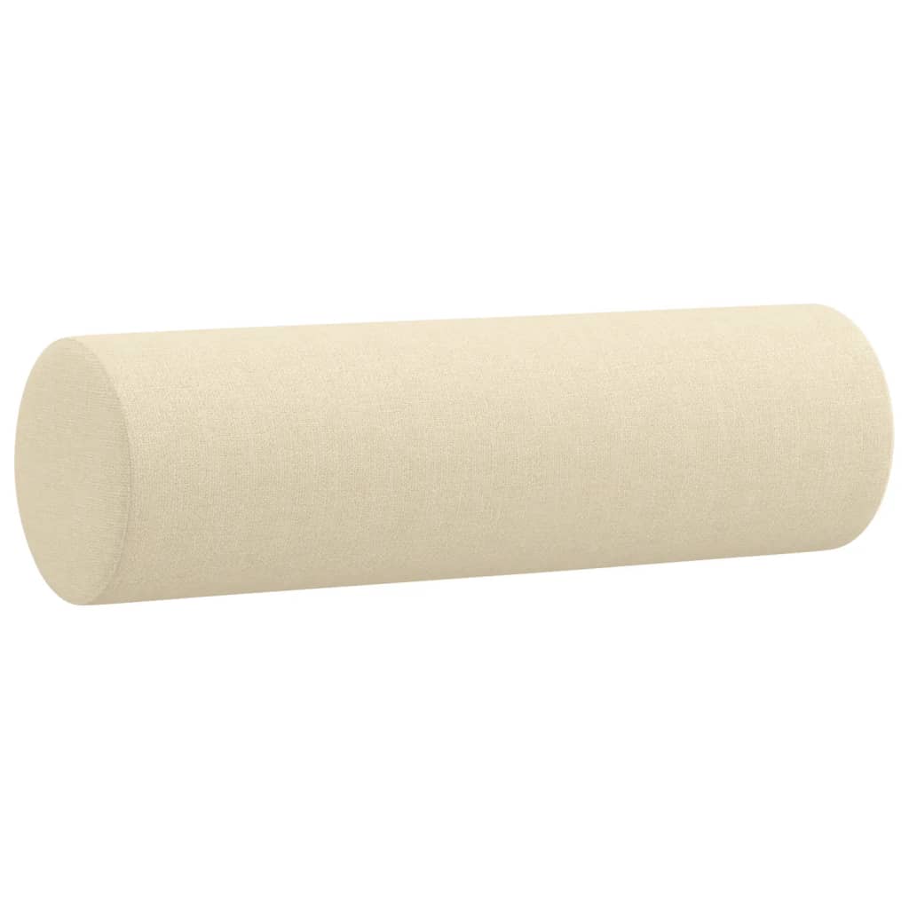 Tweezitsbank Met Sierkussens Stof Kleurig 120 cm Crème