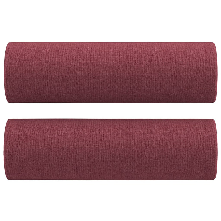 Tweezitsbank Met Sierkussens Stof 140 cm