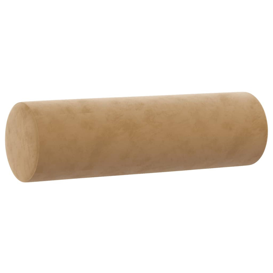 Tweezitsbank Met Sierkussens Fluweel 120 cm Bruin
