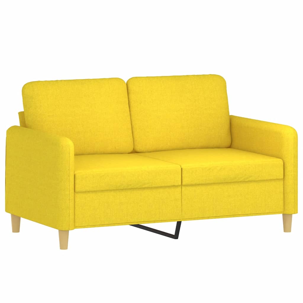 Tweezitsbank Met Sierkussens Stof 120 cm