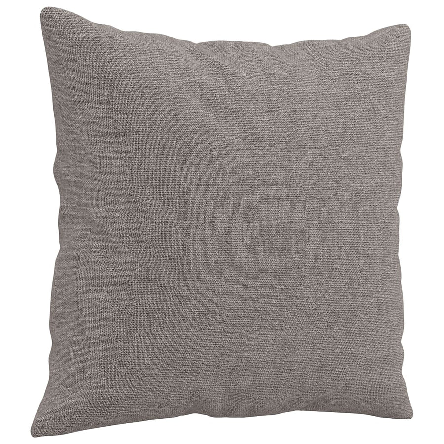 Tweezitsbank Met Sierkussens Stof 140 cm Taupe