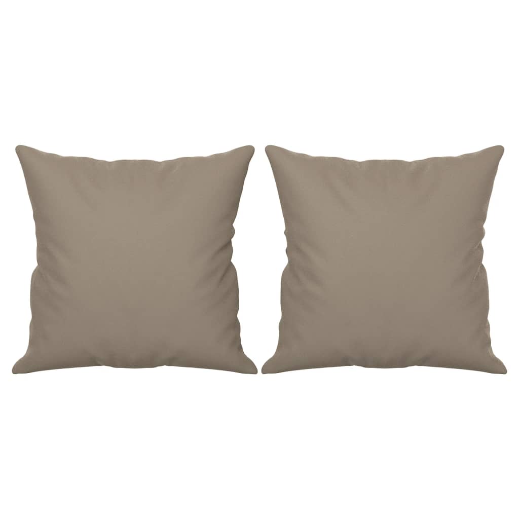 Tweezitsbank Met Kussens 120 Cm Microvezelstof 150 cm Taupe