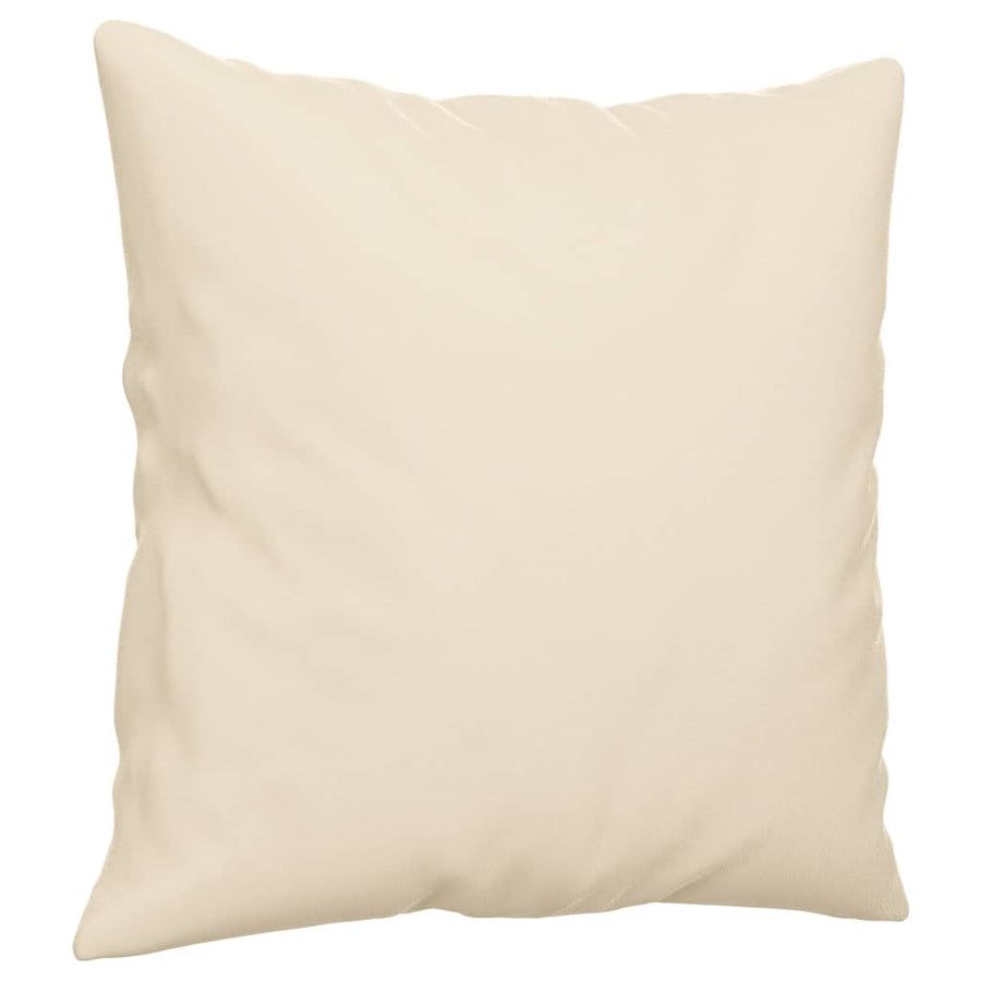 Tweezitsbank Met Kussens Microvezelstof 120 cm Beige