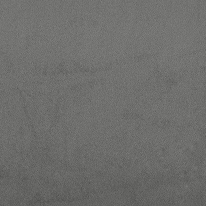 Tweezitsbank Met Kussens Microvezelstof 140 cm Donkergrijs