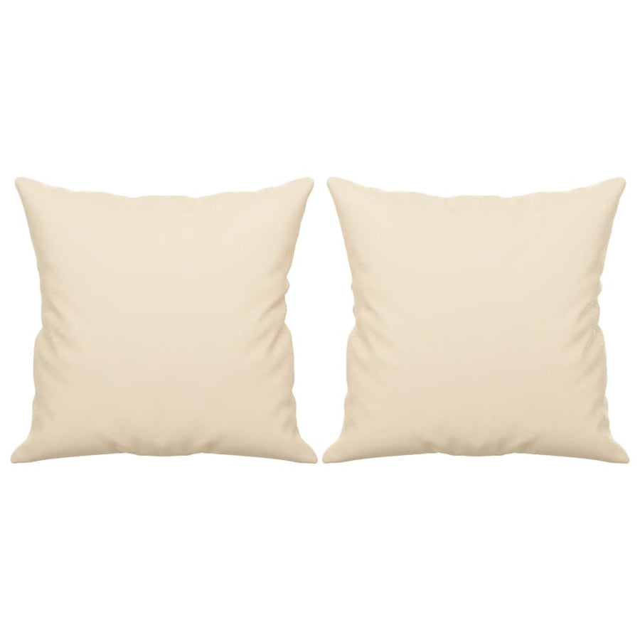 Driezitsbank Met Kussens Microvezelstof 180 cm Beige