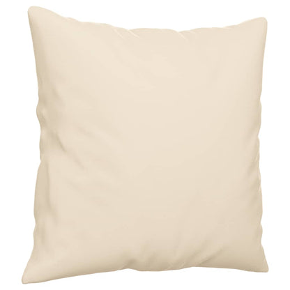 Driezitsbank Met Kussens Microvezelstof 180 cm Beige
