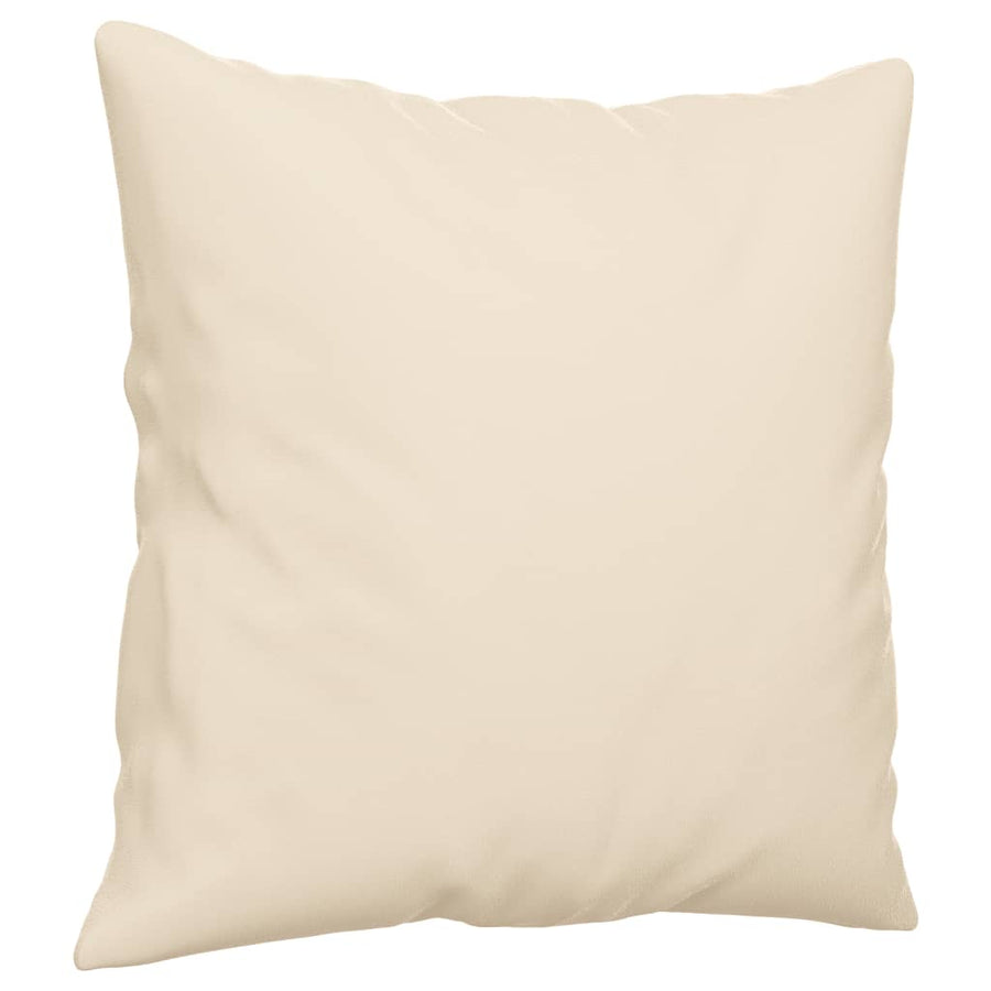 Driezitsbank Met Kussens Microvezelstof 180 cm Beige