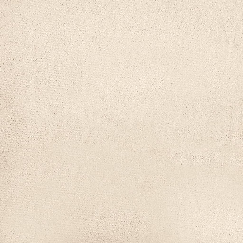 Driezitsbank Met Kussens Microvezelstof 180 cm Beige
