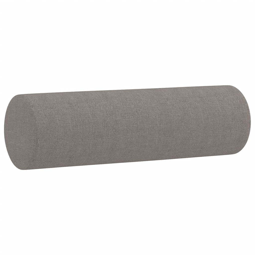 3-delige Loungeset met kussens stof taupe Taupe