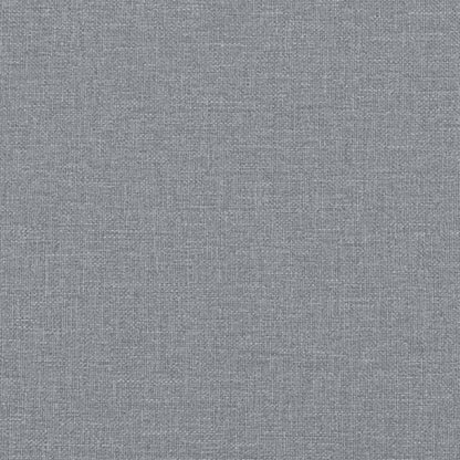 2-Delige Loungeset Stof Lichtgrijs met kussens