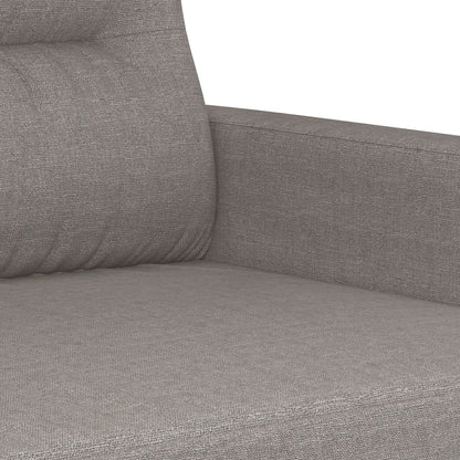 3-Delige Loungeset Met Kussens Stof Taupe