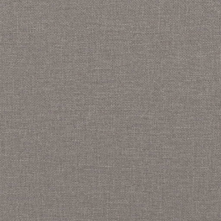 3-delige Loungeset met kussens stof taupe