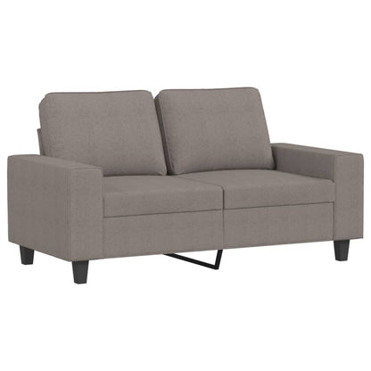 3-Delige Loungeset Stof Taupe met kussens