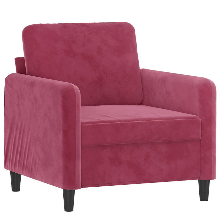 3-Delige Loungeset Fluweel