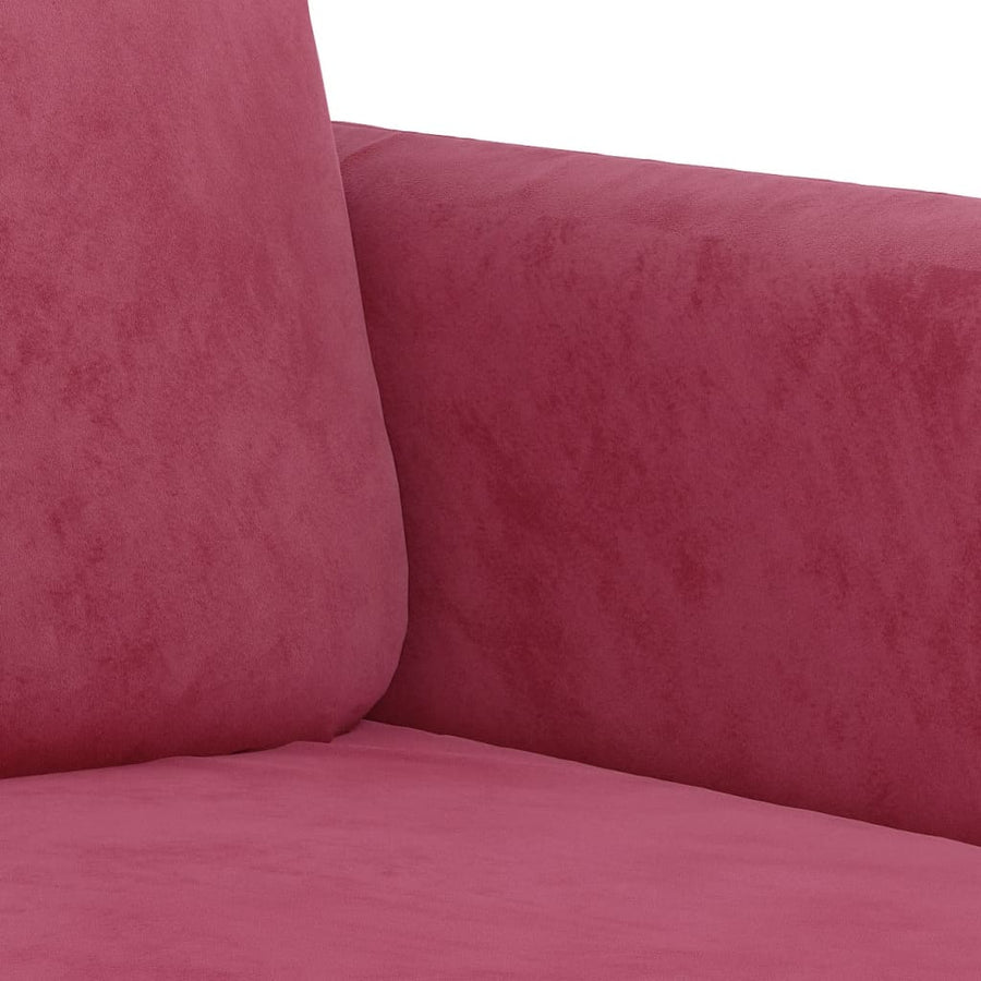 3-Delige Loungeset Fluweel