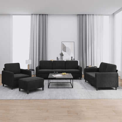 3-Delige Loungeset Fluweel