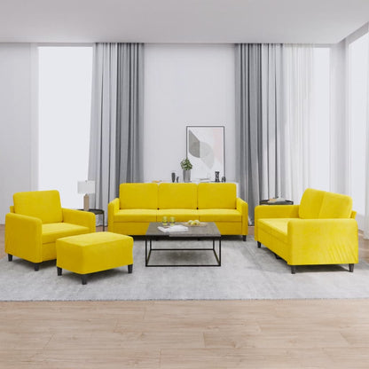 3-Delige Loungeset Fluweel