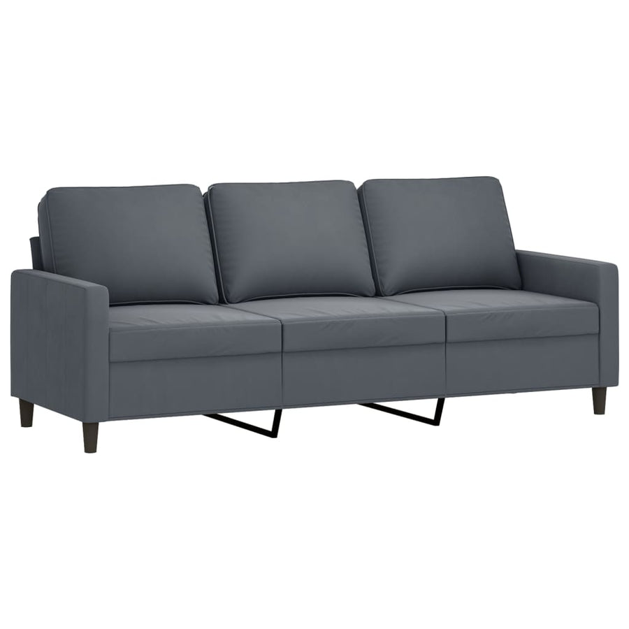 4-Delige Loungeset Met Kussens Fluweel