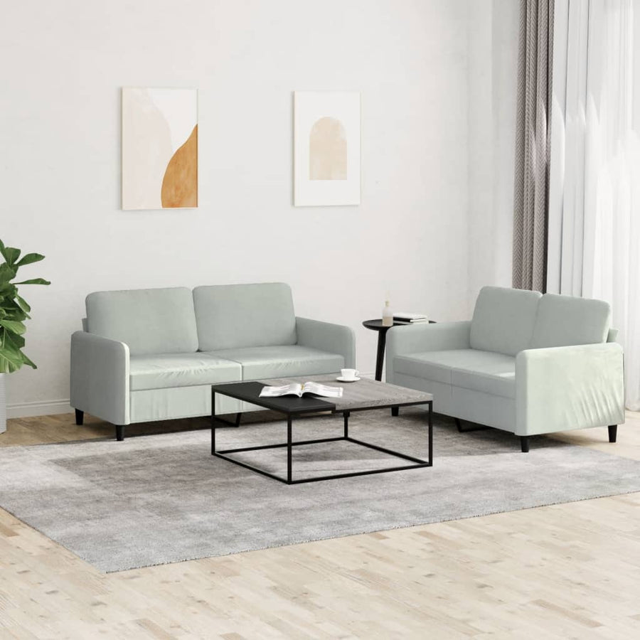 2-Delige Loungeset Fluweel