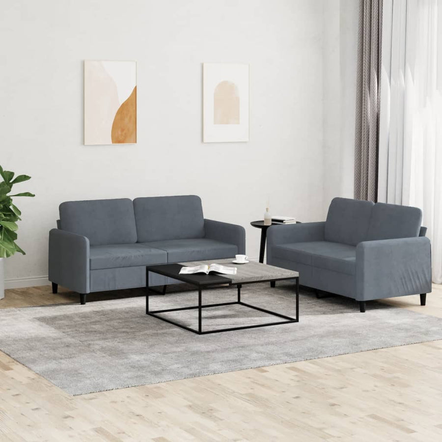 2-Delige Loungeset Fluweel