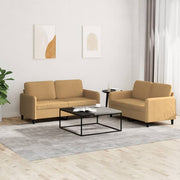 2-piece Loungeset velvet brown