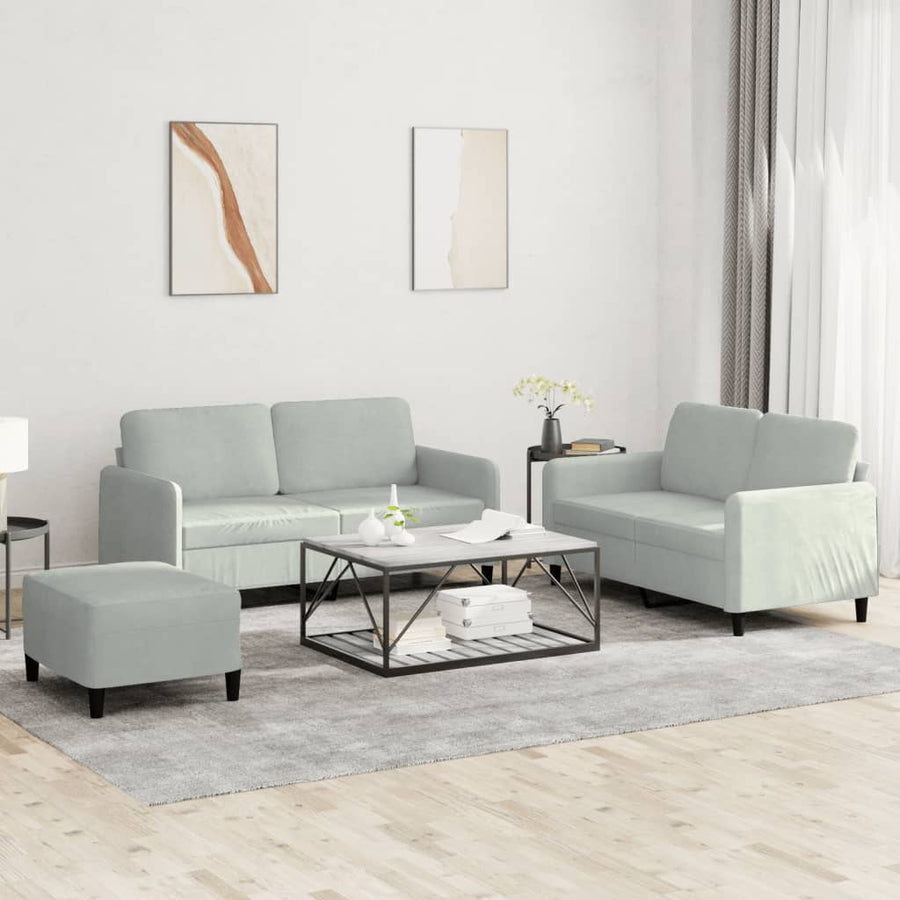 2-Delige Loungeset Fluweel