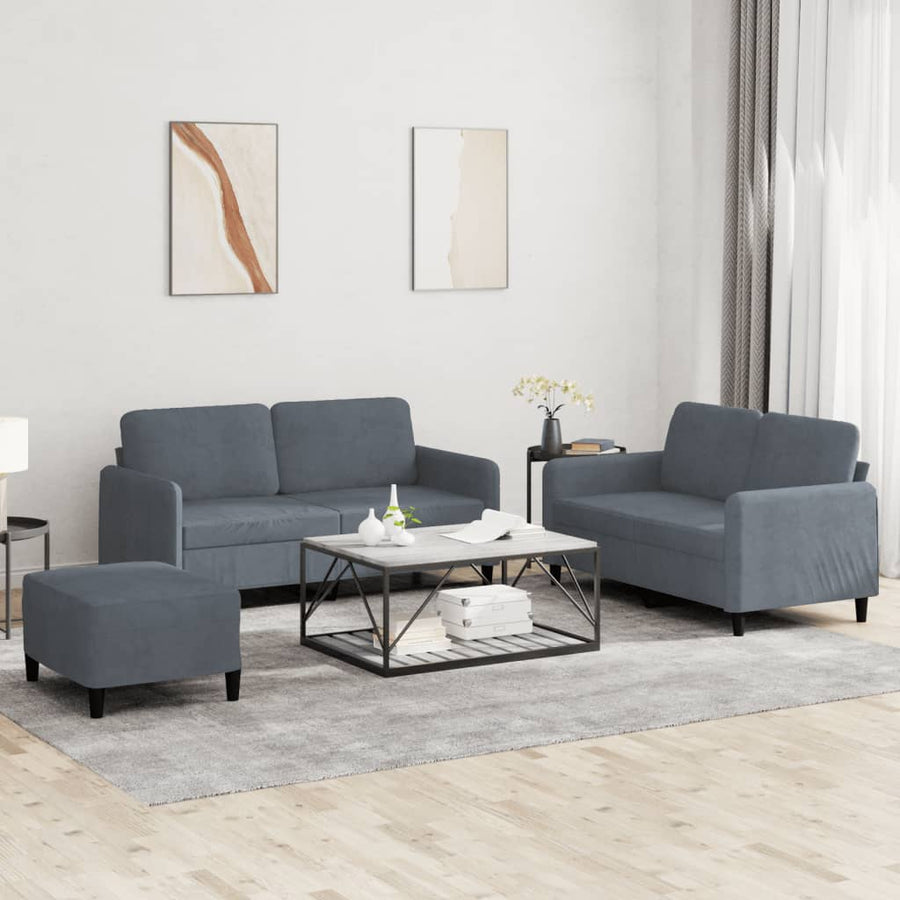 2-Delige Loungeset Fluweel