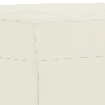 3-Delige Loungeset Fluweel Kleurig Crème